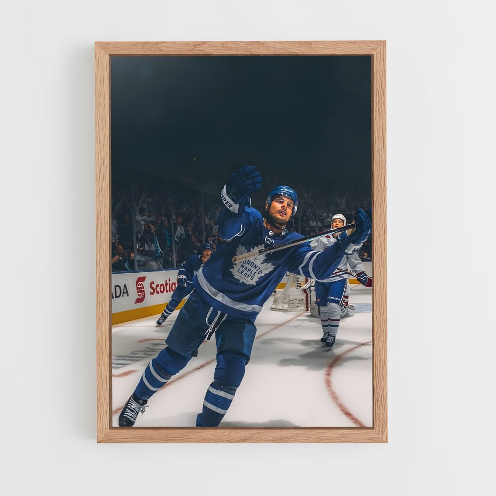 Poster L'Élan Glacé – affiche Hockey sur glace (vue 4)